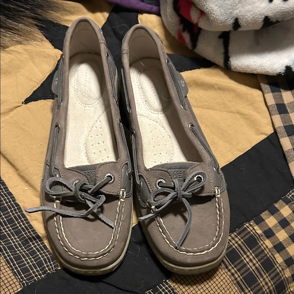 Sperry Women's Tan Moccasins